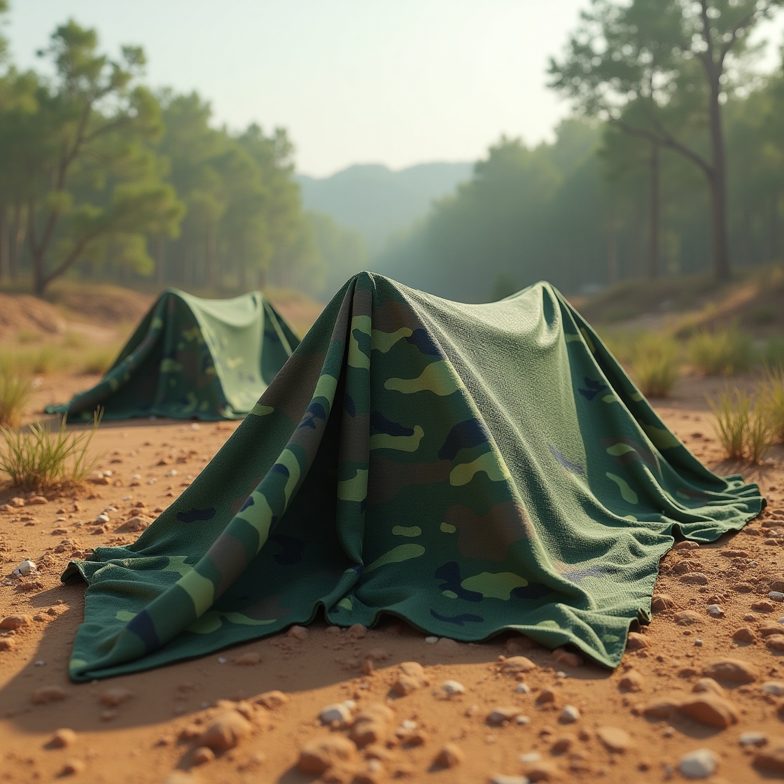 Multi-Spectral Camouflage Nets in India